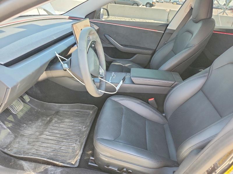 2025 Tesla Model 3 VIN 5YJ3E1EB3SF051219 COPART salvage auction — UNDERCARRIAGE, Co - Public - Salvage Title, sold $11,500 on 2026-07-16 (photo 7)