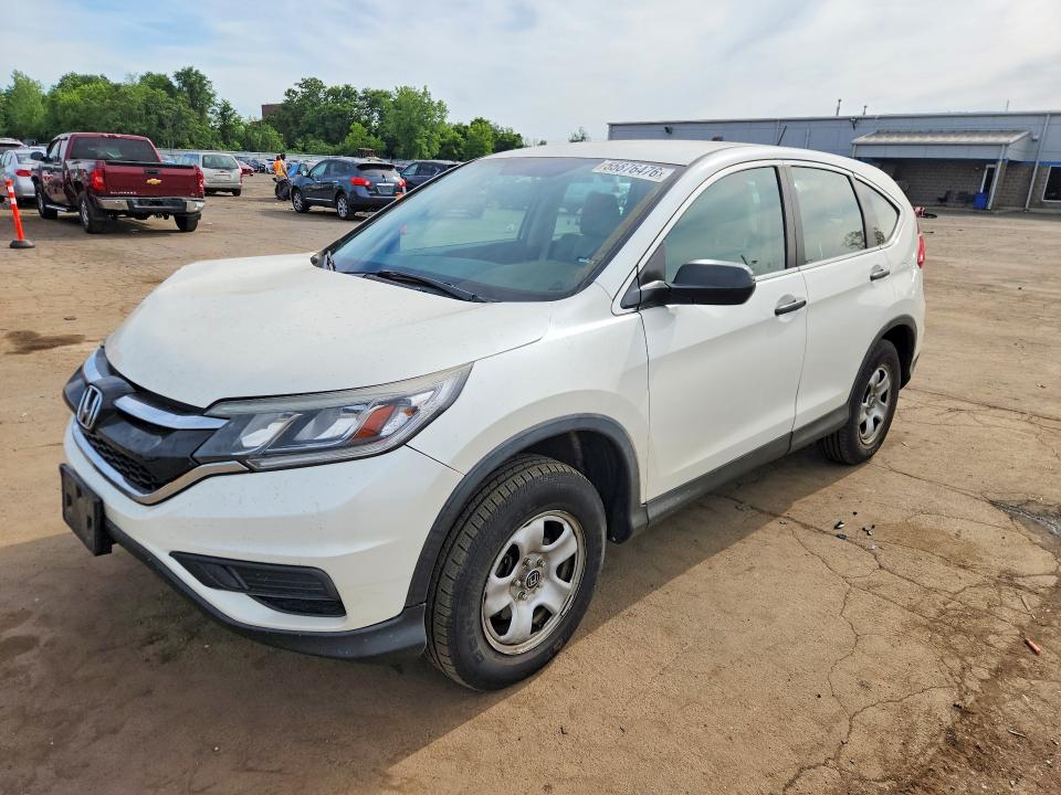 2016 Honda Cr-v VIN 5J6RM4H33GL138152 COPART salvage auction — FRONT END, Ct - Cert Of Title-Salvage, sold $4,250 on 2026-07-02 (photo 1)