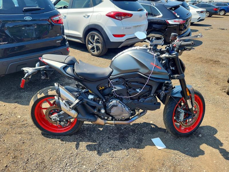2023 Ducati Monster VIN ZDMMAMDT8PB008201 COPART salvage auction — SIDE, NJ - CERT OF TITLE-SALVAGE, sold $2,200 on 2026-08-06 (photo 1)