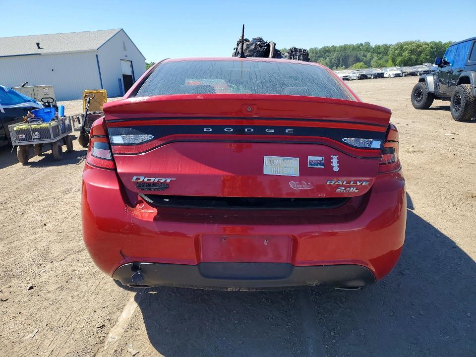 2014 Dodge Dart VIN 1C3CDFBB2ED860568 COPART salvage auction — FRONT END, Oh - Cert Of Title-Salvage, sold $125 on 2026-07-09 (photo 6)