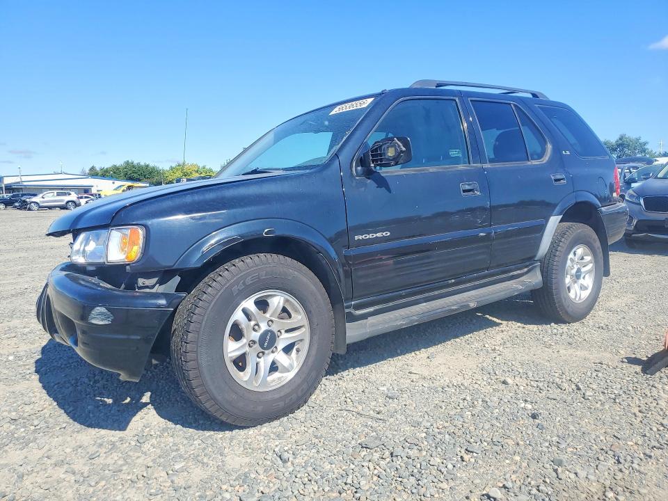 2002 Isuzu Rodeo VIN 4S2CK58W324335881 COPART salvage auction — FRONT END, CA - SALVAGE CERTIFICATE, sold $100 on 2026-07-09 (photo 1)