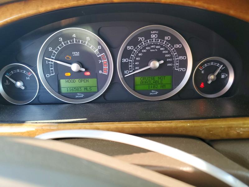 2006 Jaguar S type VIN SAJWA01A56FN68508 COPART salvage auction — FRONT END, Az - Cert Of Title - Salvage, sold $300 on 2026-07-06 (photo 9)