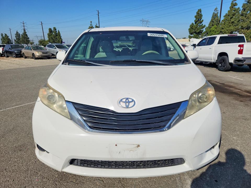 2013 Toyota VIN 5TDKK3DC0DS342981 COPART salvage auction — REAR END, CA - SALVAGE CERTIFICATE, sold $850 on 2026-07-23 (photo 5)