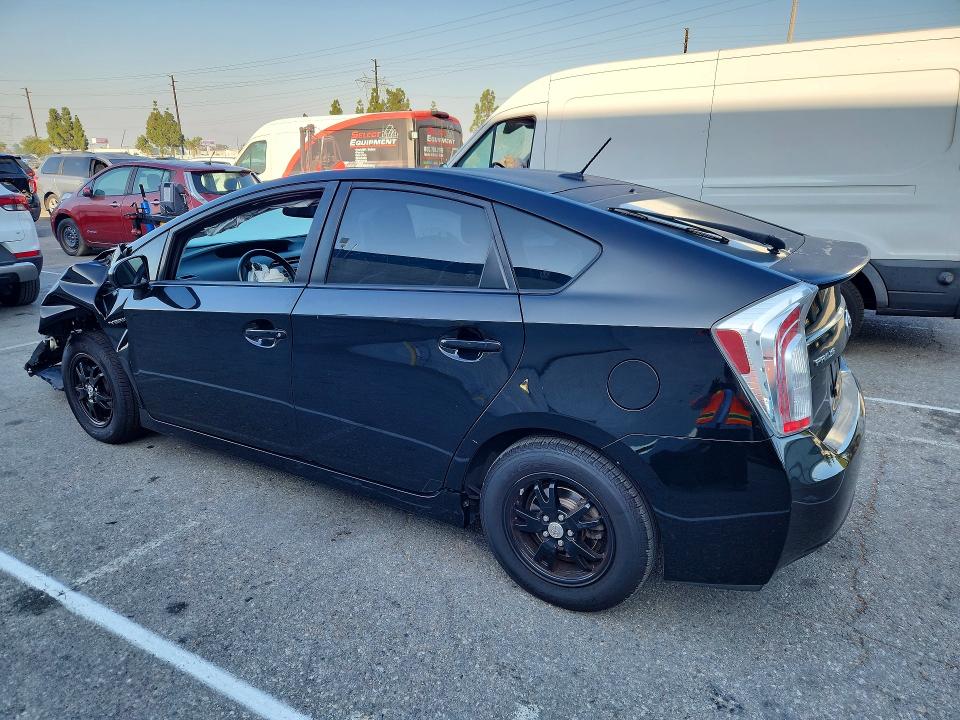 2015 Toyota Prius VIN JTDKN3DUXF0427686 COPART salvage auction — FRONT END, Ca - Salvage Certificate, sold $625 on 2026-07-09 (photo 2)