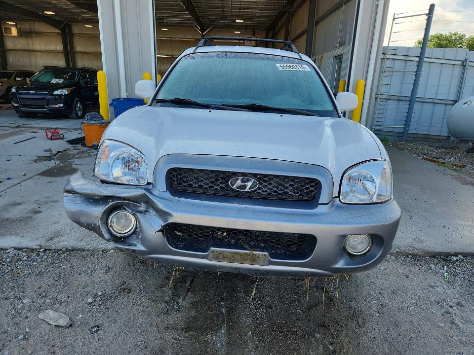 2004 Hyundai Santa fe VIN KM8SC73E24U793263 COPART salvage auction — FRONT END, Ne - Cert Of Title-Salvage, sold $550 on 2026-07-07 (photo 5)