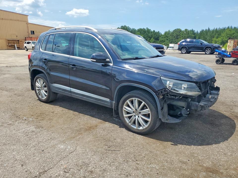2015 Volkswagen Tiguan VIN WVGAV7AX2FW561859 COPART salvage auction — FRONT END, Sc - Cert Of Title-Salvage, sold $1,400 on 2026-07-24 (photo 4)