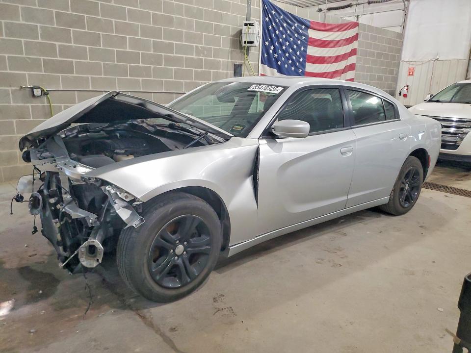 2020 Dodge Charger VIN 2C3CDXBG6LH214080 COPART salvage auction — FRONT END, Mo - Cert Of Title-Repossessed, sold $2,250 on 2026-08-11 (photo 1)