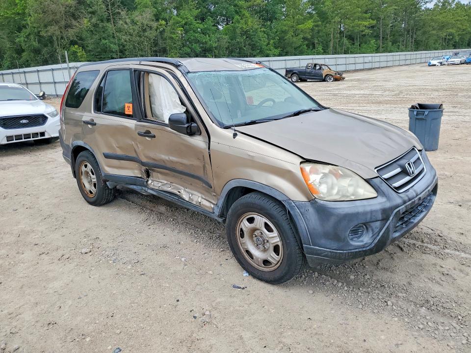 2006 Honda Cr-v VIN JHLRD68596C020272 COPART salvage auction — SIDE, Fl - Cert Of Title Slvg Rebuildable, sold $350 on 2026-07-24 (photo 4)