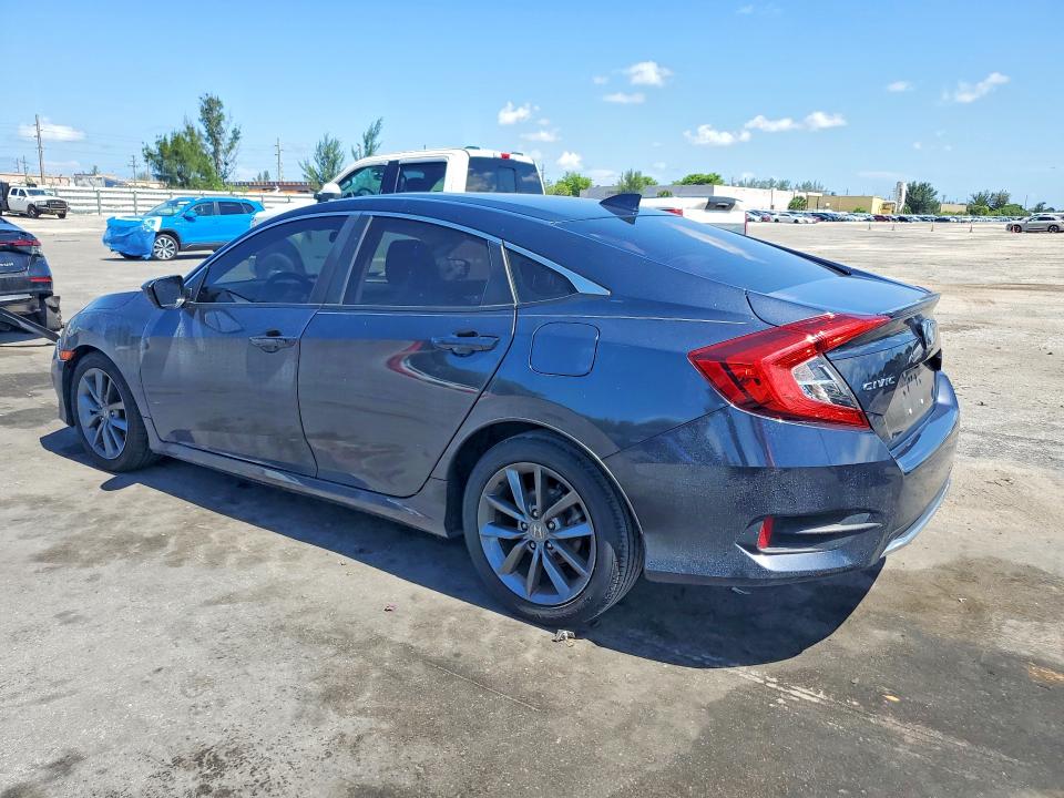 2019 Honda Civic VIN JHMFC1F35KX011884 COPART salvage auction — FRONT END, Fl - Cert Of Ttl-Rebuilt&Slvg Rbld, sold $5,400 on 2026-07-08 (photo 2)