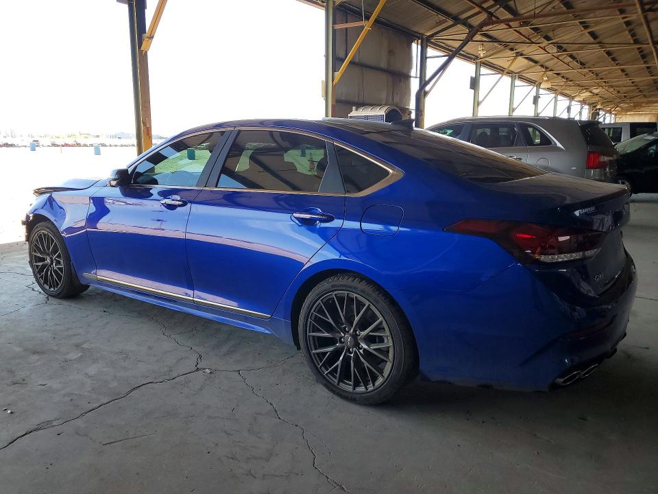 2020 Genesis VIN KMTFN4JB5LU334719 COPART salvage auction — FRONT END, Az - Cert Of Title - Salvage, sold $5,400 on 2026-07-22 (photo 2)