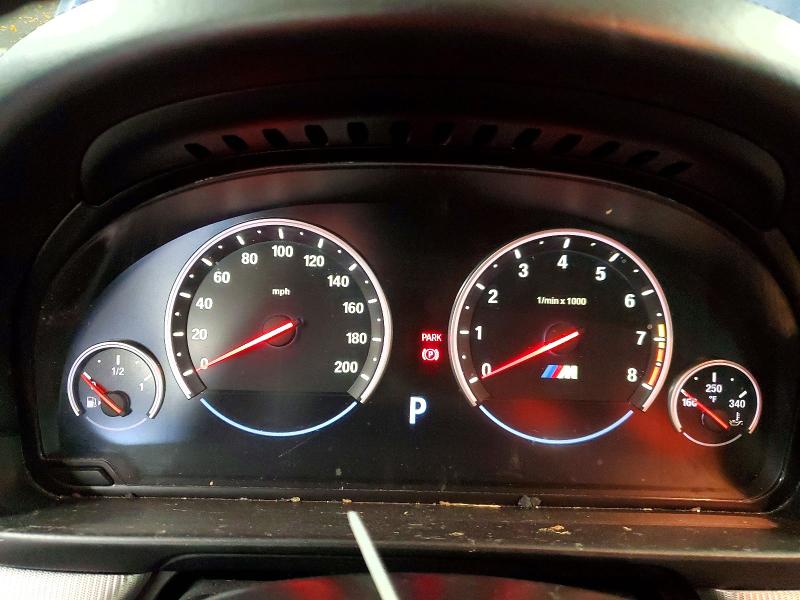 2013 BMW M5 VIN WBSFV9C56DD095999 COPART salvage auction — FRONT END, Mi - Certificate Of Title, sold $3,700 on 2026-07-27 (photo 9)