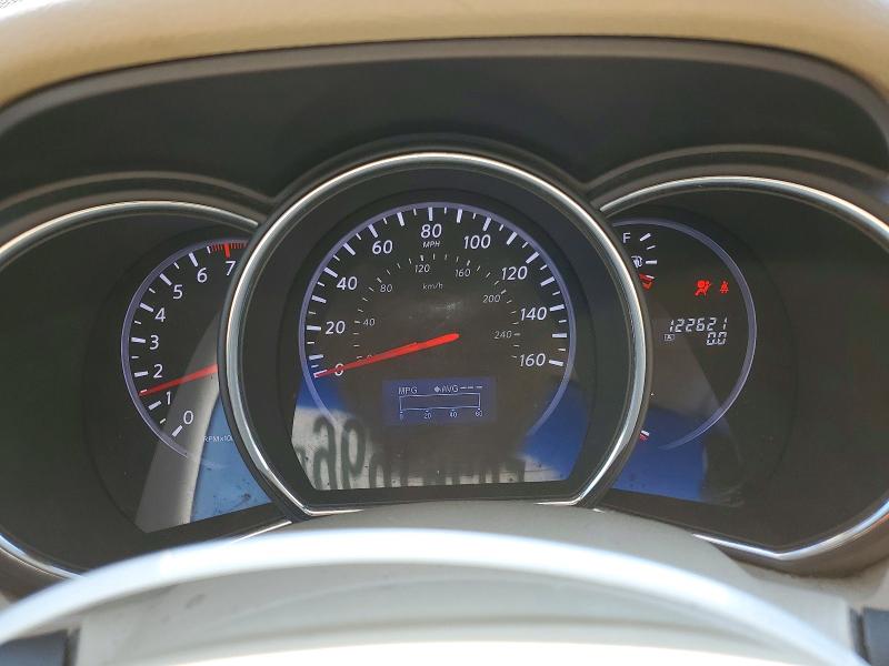 2012 Nissan Murano VIN JN8AZ1MW1CW219666 COPART salvage auction — FRONT END, MA - CERT OF TITLE-RECONSTRCTD COLL, sold $375 on 2026-07-22 (photo 9)