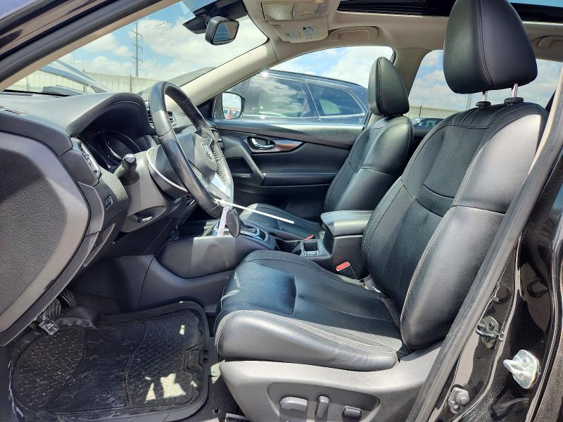 2017 Nissan Rogue VIN JN8AT2MT0HW400066 COPART salvage auction — FRONT END, Tx - Salvage Vehicle Title, sold $2,800 on 2026-07-25 (photo 7)