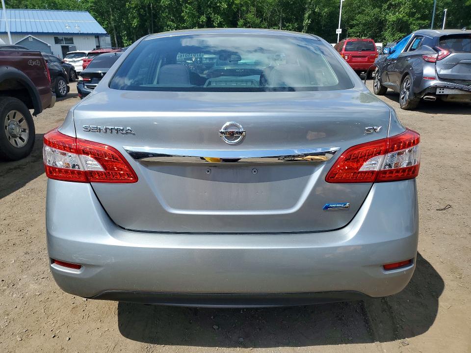 2014 Nissan Sentra VIN 3N1AB7AP7EY273696 COPART salvage auction — FRONT END, Ct - Cert Of Title-Salvage, sold $475 on 2026-07-02 (photo 6)