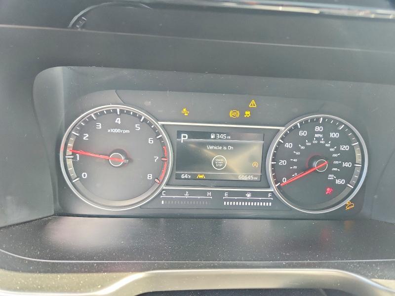 2021 Kia VIN 5XYRLDLCXMG056037 COPART salvage auction — FRONT END, Mi - Scrap Certificate Of Title, sold $3,200 on 2026-07-23 (photo 9)