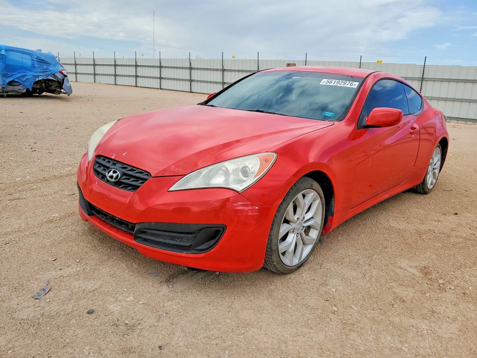 2012 Hyundai Genesis VIN KMHHT6KD4CU076990 COPART salvage auction — FRONT END, Fl - Cert Of Title-Rebuilt, sold $650 on 2026-07-15 (photo 1)