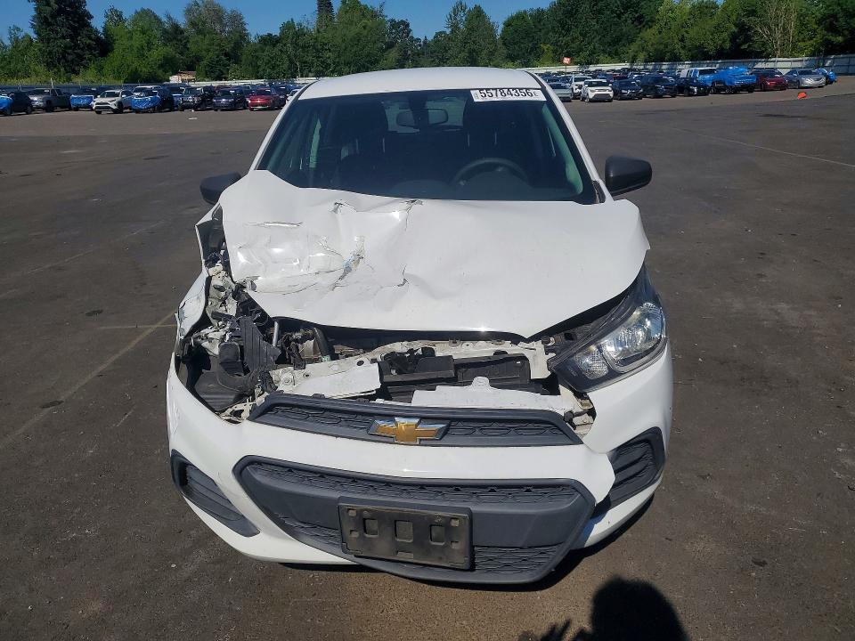 2017 Chevrolet Spark VIN KL8CB6SA0HC758360 COPART salvage auction — FRONT END, Or - Salvage Title Certificate, sold $900 on 2026-07-22 (photo 5)