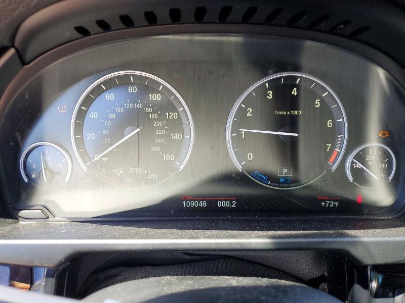 2016 BMW VIN 5UXKT0C52G0F75302 COPART salvage auction — MINOR DENT/SCRATCHES, Pa - Dealer Only Clean Title (P), sold $7,400 on 2026-07-16 (photo 9)