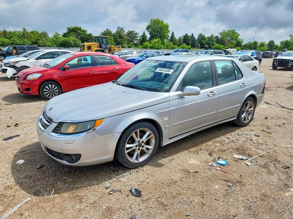 2006 Saab 9-5 VIN YS3ED49G063505523 COPART salvage auction — REAR END, Il - Salvage Certificate, sold $625 on 2026-07-14 (photo 1)