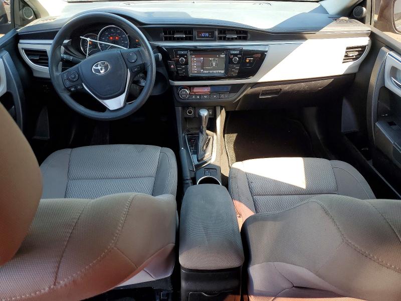 2016 Toyota Corolla VIN 5YFBURHE2GP433479 COPART salvage auction — FRONT END, Ca - Salvage Certificate, sold $4,900 on 2026-07-06 (photo 8)