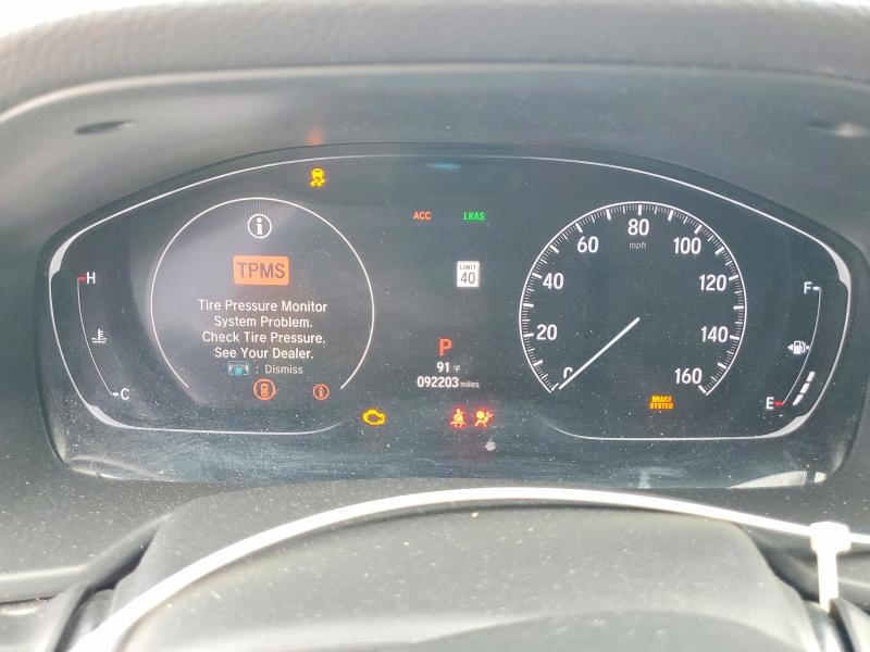 2019 Honda VIN 1HGCV1F17KA170942 COPART salvage auction — FRONT END, Oh - Cert Of Title-Salvage, sold $4,800 on 2026-07-02 (photo 9)