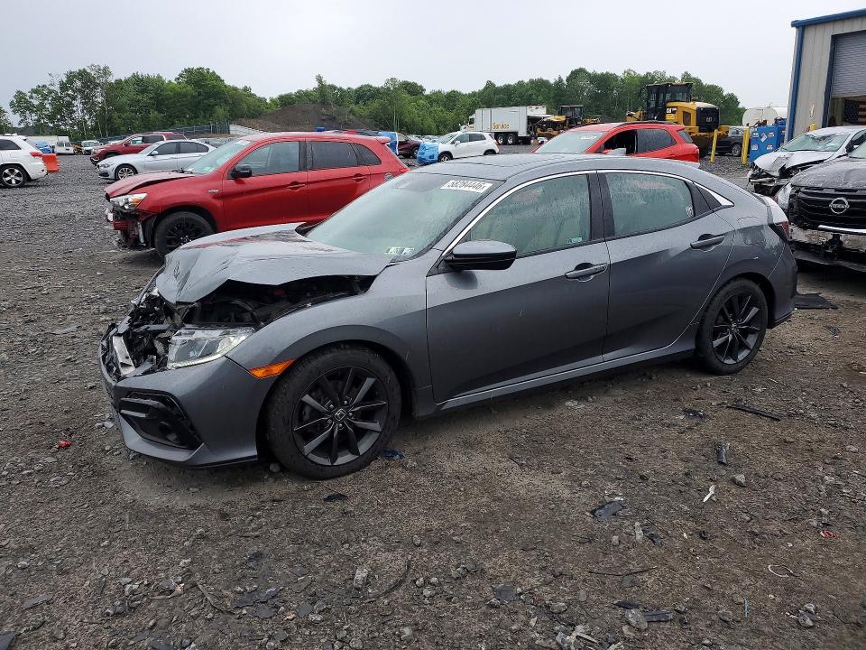 2020 Honda VIN SHHFK7H63LU422600 COPART salvage auction — FRONT END, Pa - Certificate Of Salvage, sold $3,850 on 2026-07-22 (photo 1)