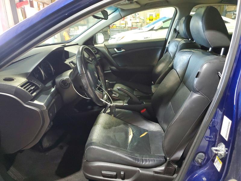 2011 Acura Tsx VIN JH4CU2F65BC010578 COPART salvage auction — WATER/FLOOD, Mo - Salvage Certificate Of Title, sold $450 on 2026-07-20 (photo 7)