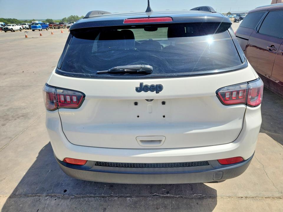2020 Jeep Compass VIN 3C4NJCBB4LT162594 COPART salvage auction — NORMAL WEAR, Tx - Certificate Of Title (P), sold $4,050 on 2026-07-09 (photo 6)