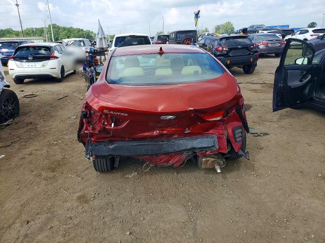 2011 Hyundai Elantra VIN KMHDH4AE6BU132652 COPART salvage auction — REAR END, Oh - Cert Of Title-Salvage, sold $300 on 2026-07-28 (photo 6)