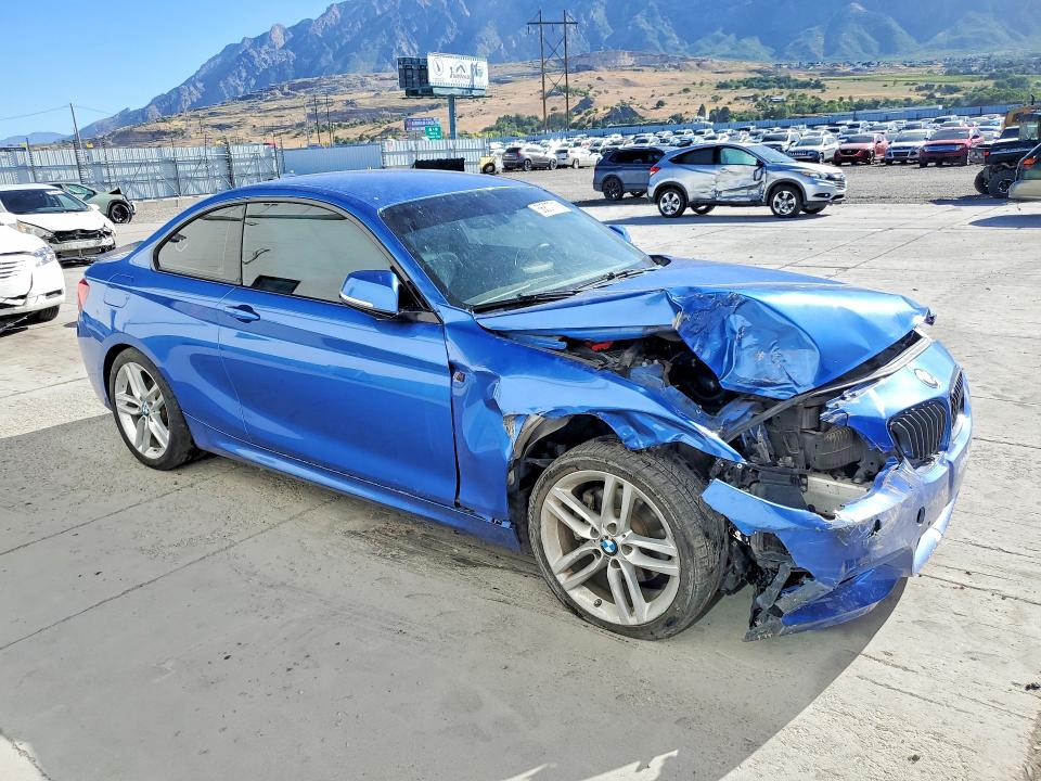 2016 BMW VIN WBA1F5C51GV343899 COPART salvage auction — FRONT END, Ut - Salvage Certificate, sold $1,400 on 2026-08-10 (photo 4)