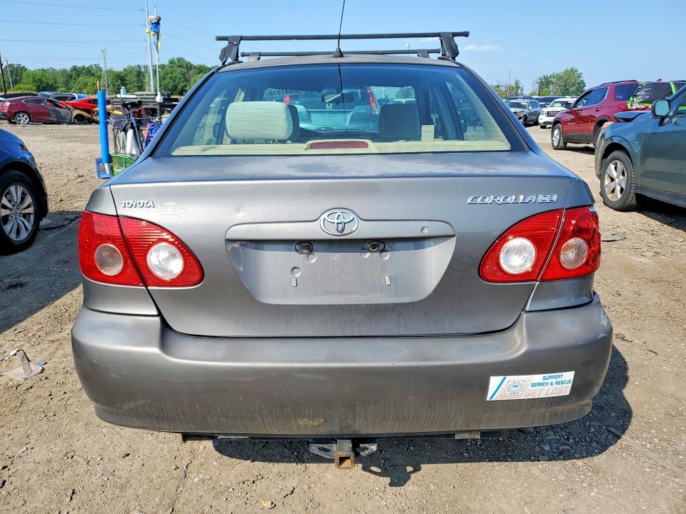 2007 Toyota Corolla VIN 1NXBR32E97Z872913 COPART salvage auction — REAR END, MI - CERTIFICATE OF TITLE, sold $425 on 2026-07-02 (photo 6)