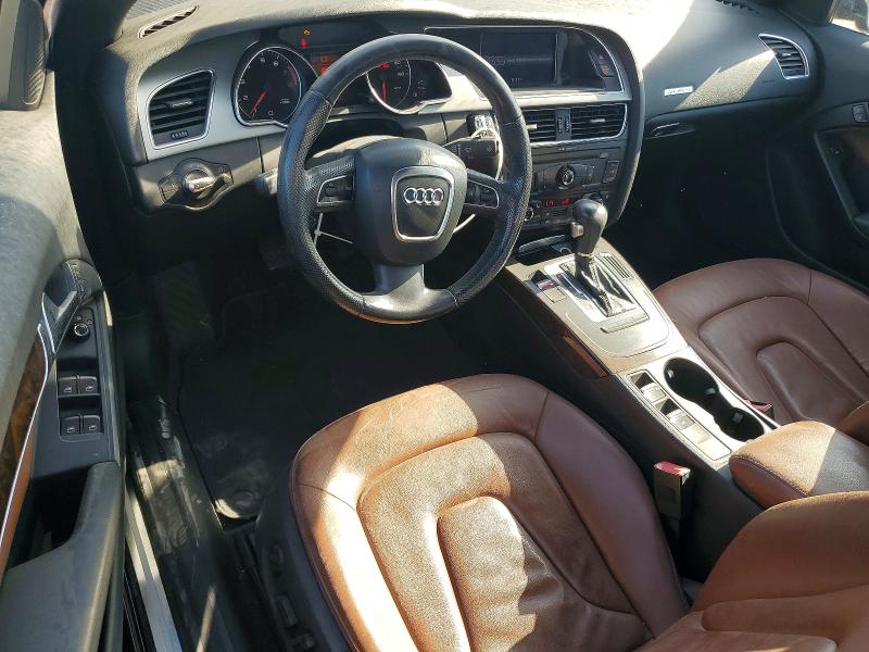 2010 Audi A5 VIN WAULFAFH1AN018992 COPART salvage auction — REAR END, In - Cert Of Title-Salvage Title, sold $1,500 on 2026-07-10 (photo 8)