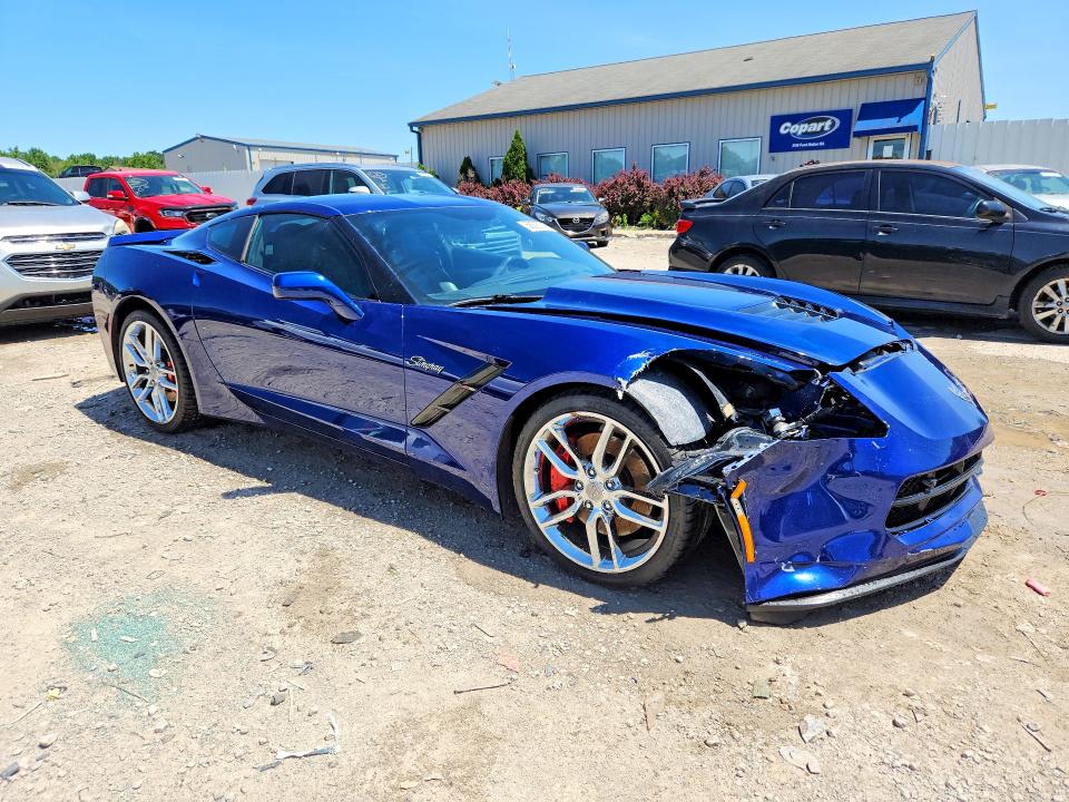2016 Chevrolet Corvette VIN 1G1YK2D77G5125650 COPART salvage auction — FRONT END, Ky - Cert Of Title-Salvage, sold $15,200 on 2026-07-30 (photo 4)