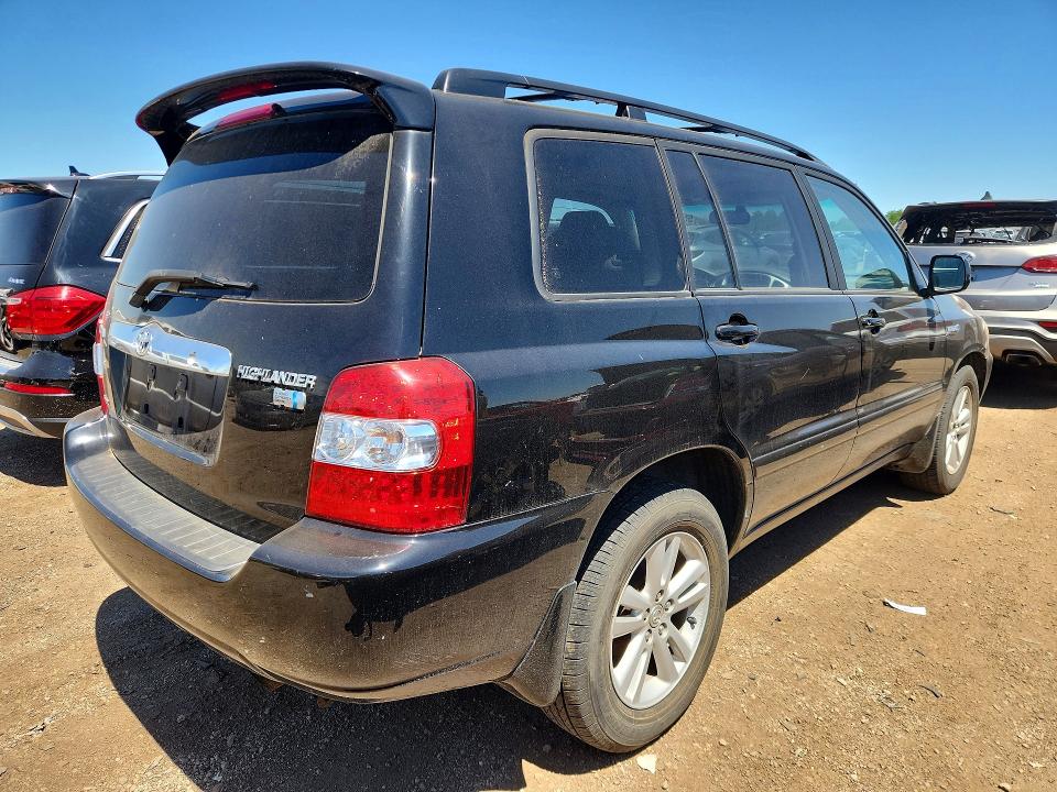 2007 Toyota Highlander VIN JTEHW21A570044909 COPART salvage auction — MECHANICAL, Il - Certificate Of Title, sold $675 on 2026-07-28 (photo 3)