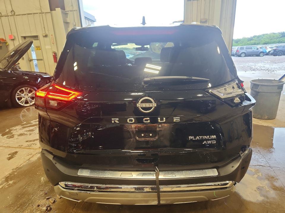 2023 Nissan Rogue VIN JN8BT3DD6PW322569 COPART salvage auction — REAR END, Wi - Cert Of Title-Salvage Vehicle, sold $10,200 on 2026-07-13 (photo 6)