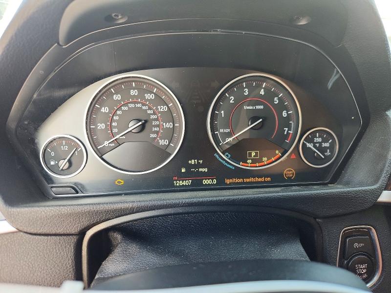 2016 BMW 4 series VIN WBA3R1C51GK529761 COPART salvage auction — FRONT END, TX - CERTIFICATE OF TITLE, sold $650 on 2026-07-28 (photo 9)