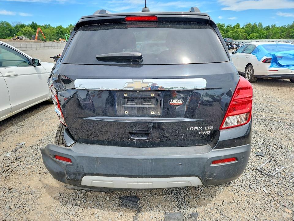 2016 Chevrolet VIN KL7CJRSB1GB684498 COPART salvage auction — REAR END, Nj - Cert Of Title-Salvage, sold $550 on 2026-07-24 (photo 6)