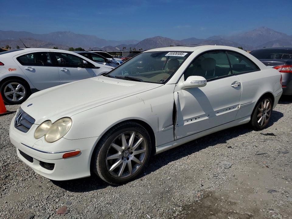 2007 Mercedes-benz Clk-class VIN WDBTJ56H17F221150 COPART salvage auction — SIDE, Ca - Dis/Dlr/Exp Only Clean Title, sold $400 on 2026-07-08 (photo 1)