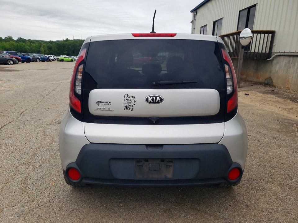 2015 Kia Soul VIN KNDJP3A57F7761944 COPART salvage auction — FRONT END, Va - Cert Of Title - Salvage, sold $1,100 on 2026-07-17 (photo 6)