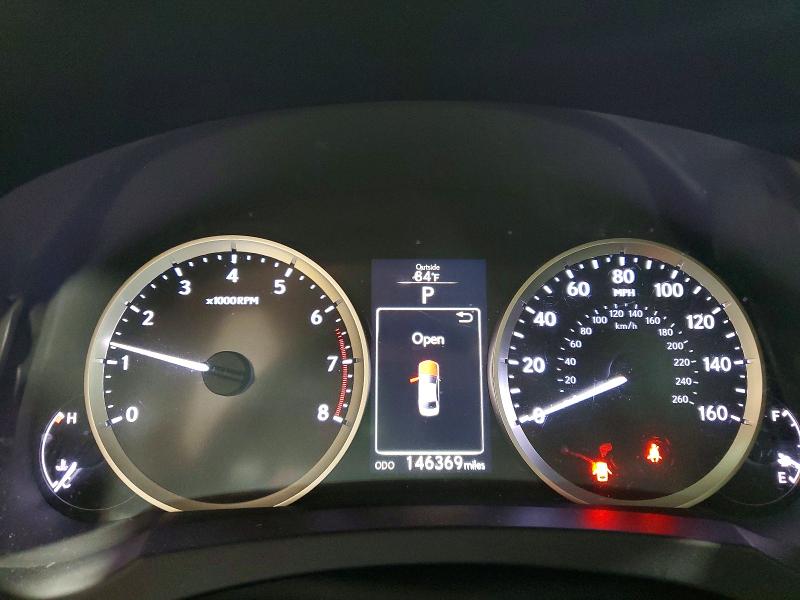 2014 Lexus Is VIN JTHBE1D21E5002974 COPART salvage auction — REAR END, Tn - Salvage Certificate, sold $3,950 on 2026-07-21 (photo 9)