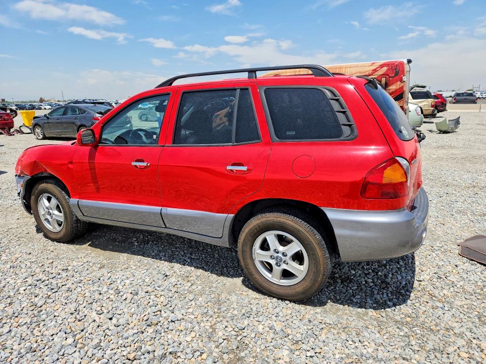 2003 Hyundai Santa fe VIN KM8SC13E33U472666 COPART salvage auction — FRONT END, Co - Salvage Title, sold $400 on 2026-07-09 (photo 2)