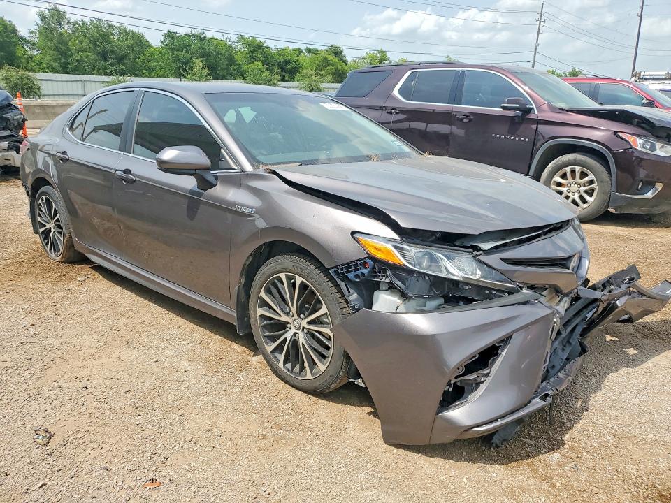 2018 Toyota Camry hybrid VIN 4T1B21HK9JU009123 COPART salvage auction — FRONT END, TX - CERTIFICATE OF TITLE, sold $7,400 on 2026-07-23 (photo 4)