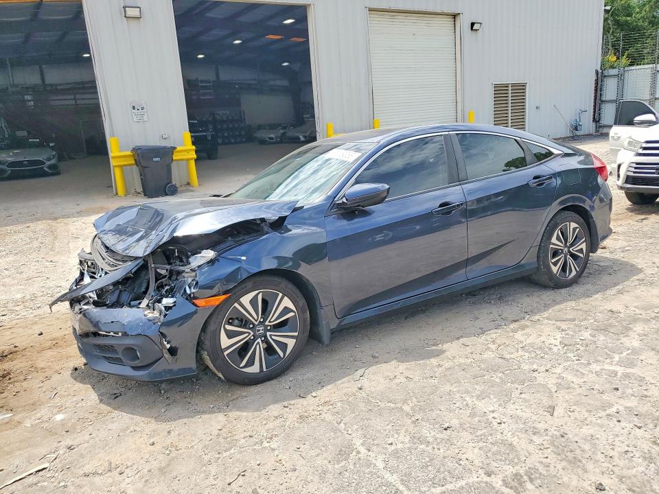 2018 Honda VIN JHMFC1F35JX032295 COPART salvage auction — FRONT END, Ga - Cert Of Title-Salvage, sold $3,700 on 2026-07-24 (photo 1)