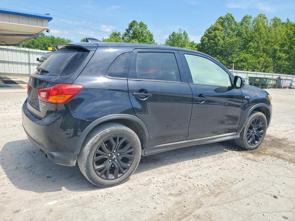 2017 Mitsubishi Outlander sport VIN JA4AR3AU6HZ032756 COPART salvage auction — INTERIOR BURN, Wv - Salvage Certificate, sold $175 on 2026-07-09 (photo 3)