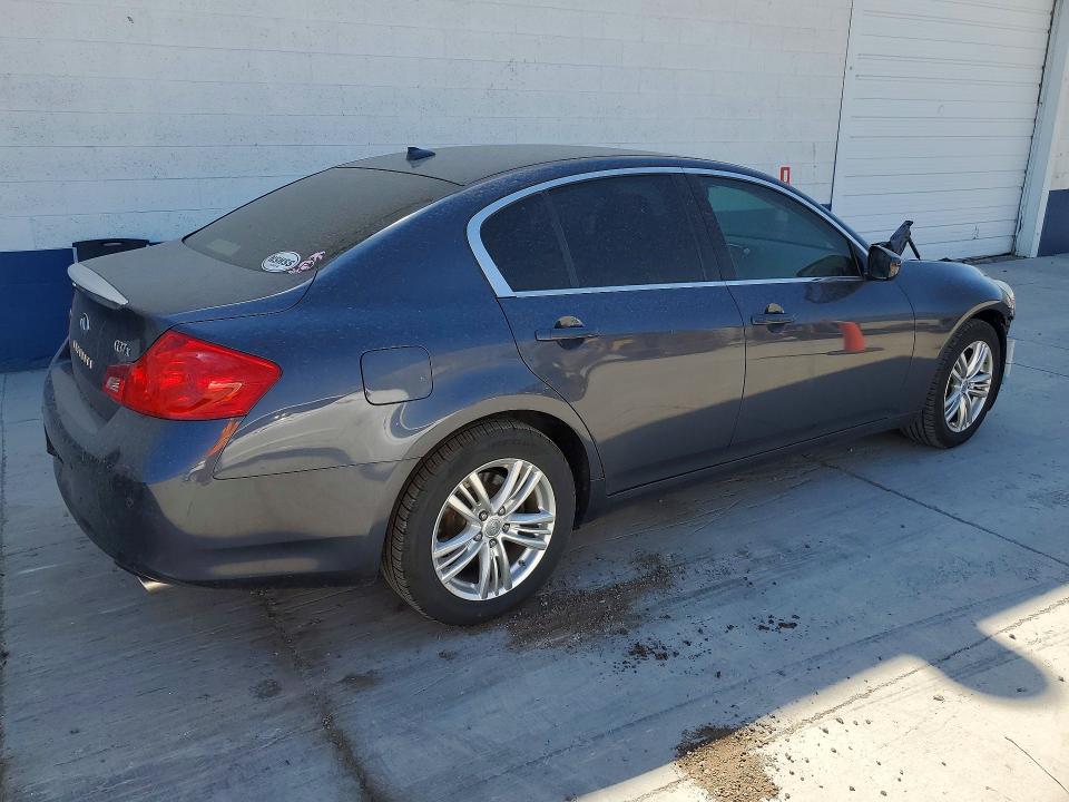 2012 Infiniti VIN JN1CV6AR0CM972812 COPART salvage auction — FRONT END, Ut - Salvage Certificate, sold $475 on 2026-07-27 (photo 3)