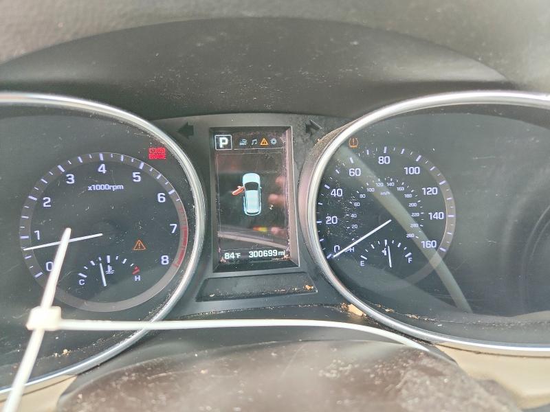 2017 Hyundai VIN 5XYZU3LB4HG417105 COPART salvage auction — FRONT END, Ga - Cert Of Title-Salvage, sold $1,050 on 2026-07-02 (photo 9)
