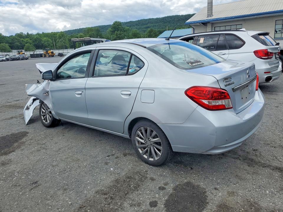 2018 Mitsubishi Mirage VIN ML32F3FJ9JHF15192 COPART salvage auction — FRONT END, PA - CERTIFICATE OF SALVAGE, sold $275 on 2026-07-28 (photo 2)