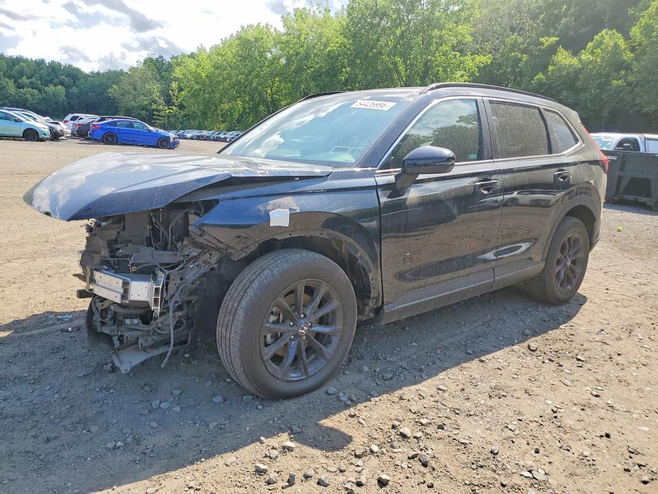 2024 Honda Cr-v VIN 5J6RS6H57RL004878 COPART salvage auction — FRONT END, Ny - Mv-907A Salvage Certificate, sold $350 on 2026-07-28 (photo 1)
