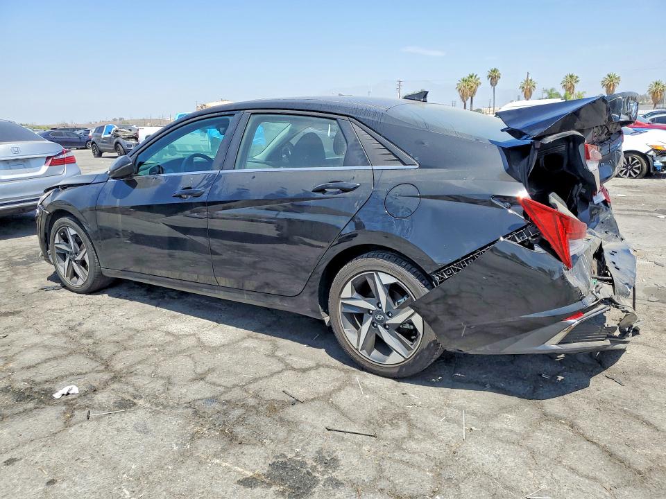 2023 Hyundai Elantra VIN KMHLN4AJXPU084209 COPART salvage auction — REAR END, Ca - Salvage Certificate, sold $3,400 on 2026-07-13 (photo 2)