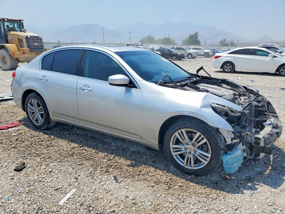 2015 Infiniti VIN JN1CV6AR5FM651353 COPART salvage auction — FRONT END, UT - SALVAGE CERTIFICATE, sold $1,700 on 2026-07-31 (photo 4)